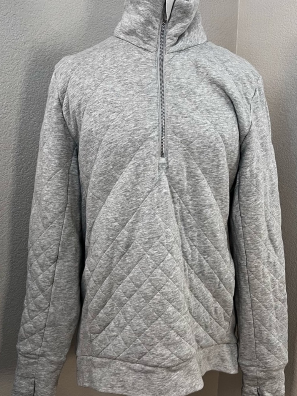 46. Forever Warm Pullover in Heathered Vapor - Size 10 - Picture 6 of 9